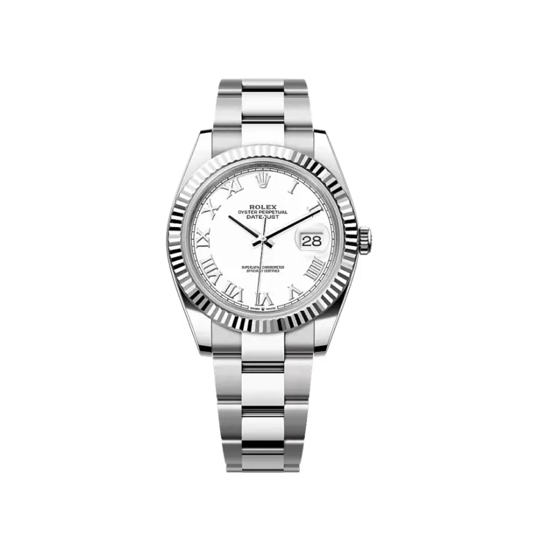 Rolex Datejust M126334-0023 41 Oyster White Gold