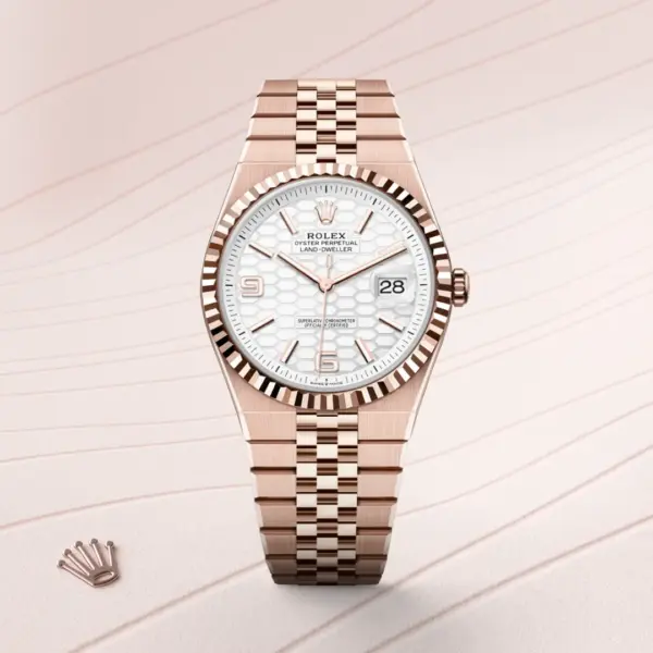 Rolex Land-Dweller 40mm 18 kt Everose gold, M127335-0001